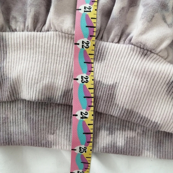 Young Fabulous & Broke Juliette Purple Tie Dye Sweater with Dolman Sleeves XS - Picture 15 of 16